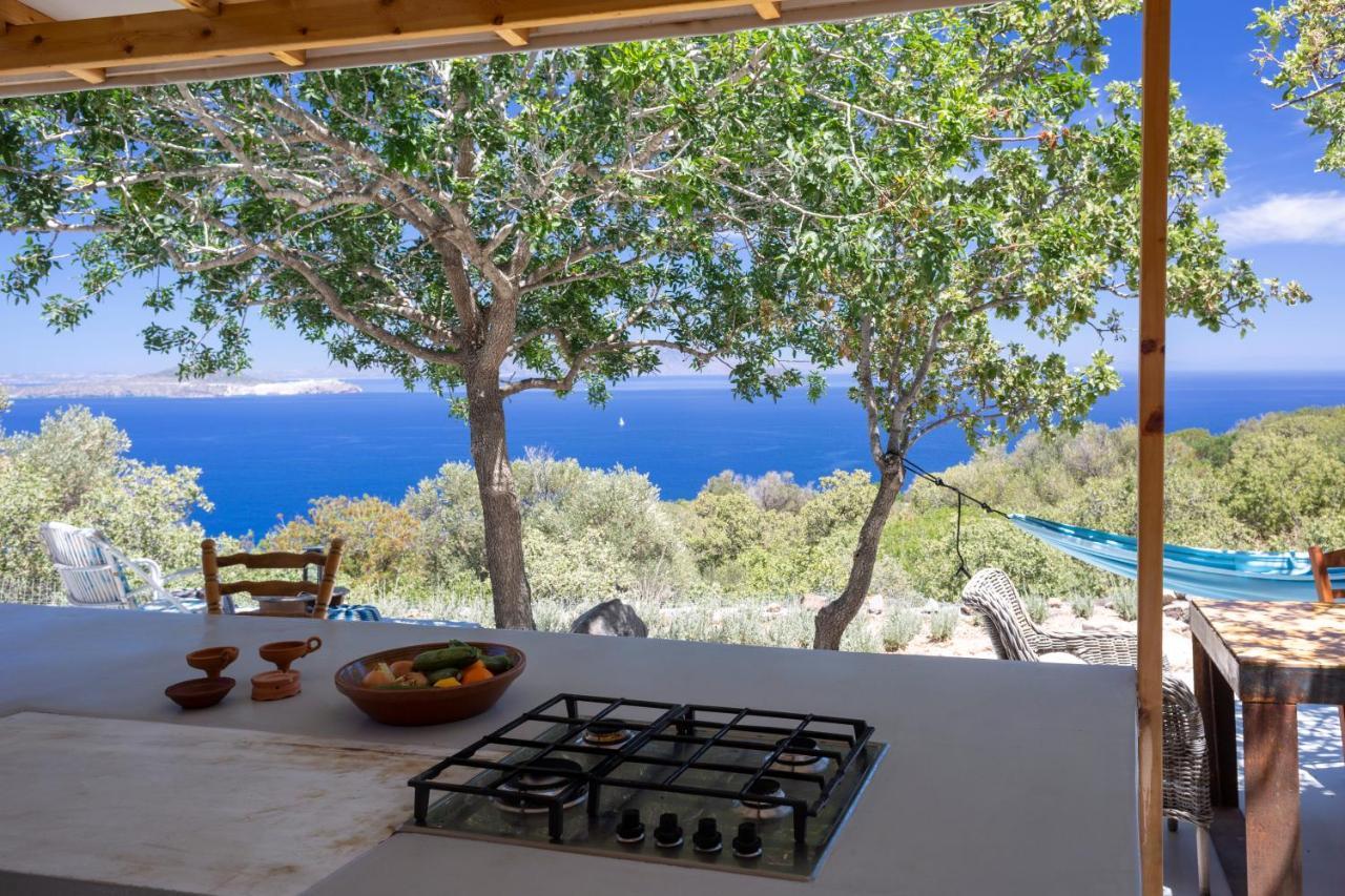 My Old Stone House In A 2 000 Sqm Private Garden With Fab Glamping Tent Mandraki  Exterior photo
