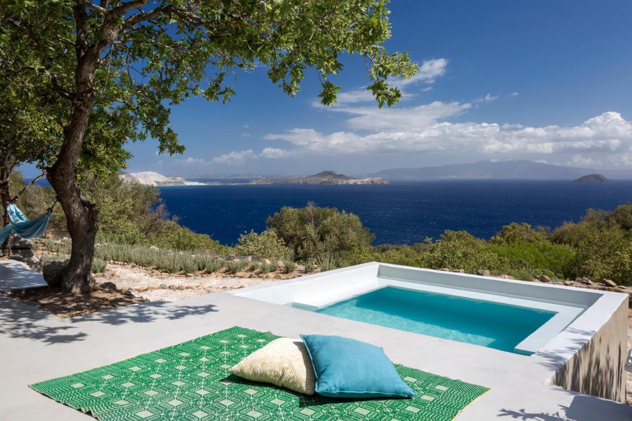 My Old Stone House In A 2 000 Sqm Private Garden With Fab Glamping Tent Mandraki  Exterior photo